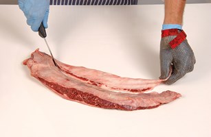 Skirt Steaks (diaphragm) Meat Cut Spec Step 2